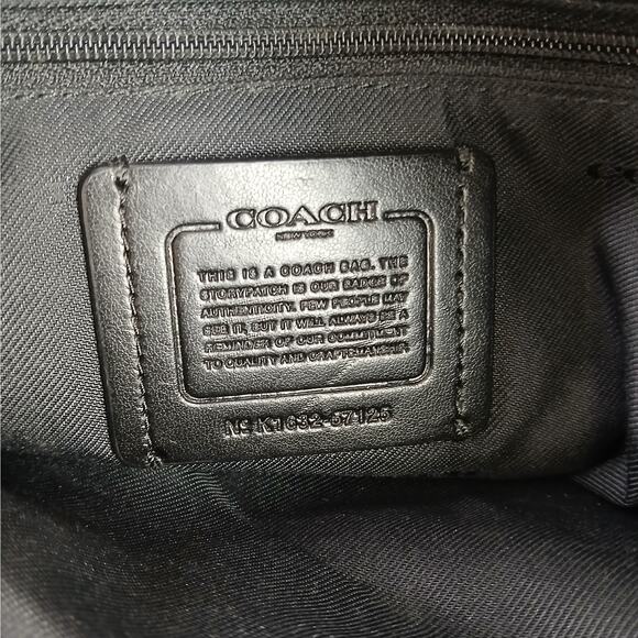 Coach Edie Shoulder Bag In Black Style No. 57122 $474 Retail - Picture 7 of 11